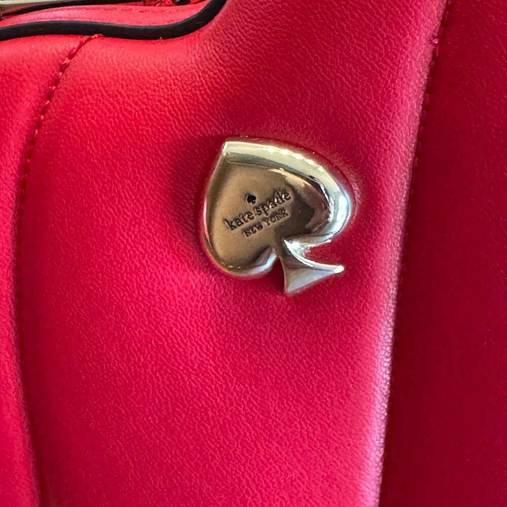 Kate Spade Red Heart-Shaped Crossbody Bag - Picture 3 of 8